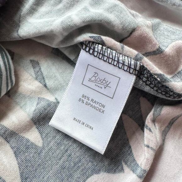 bixby nomad Girls sz Large 12-14 tropical floral maxi dress summer resort - Picture 5 of 8